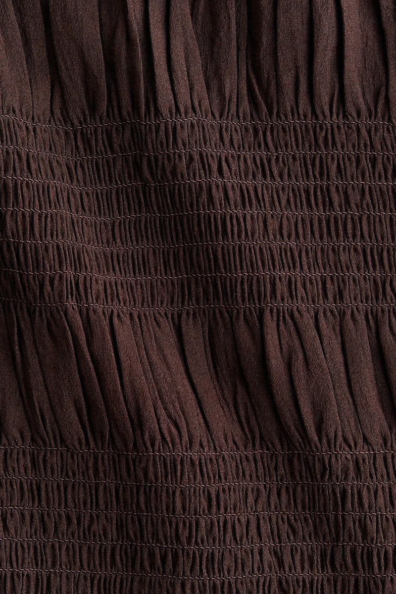 اتش اند ام فستان من نسيج مرن